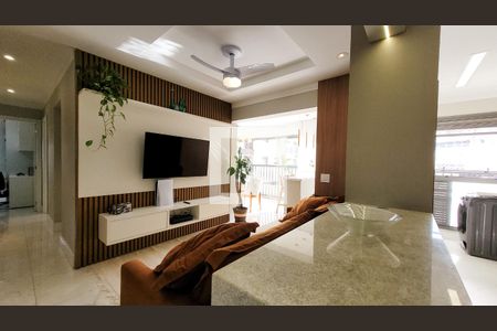 Sala de apartamento para alugar com 3 quartos, 87m² em Jardim Brasil, Campinas