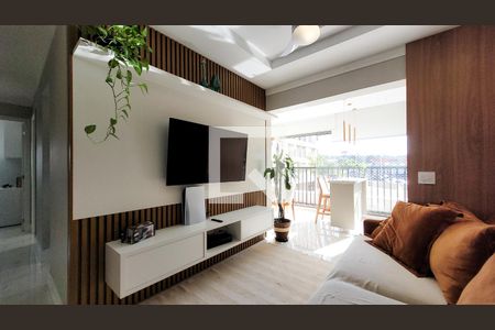 Sala de apartamento para alugar com 3 quartos, 87m² em Jardim Brasil, Campinas