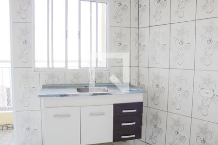 Cozinha de casa para alugar com 1 quarto, 55m² em Vila Renato, São Paulo