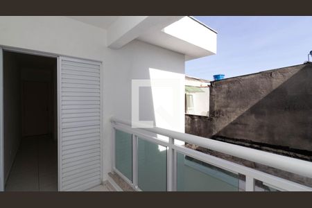 Sacada da Suite 1 de casa à venda com 3 quartos, 125m² em Jardim Santa Maria, São Paulo