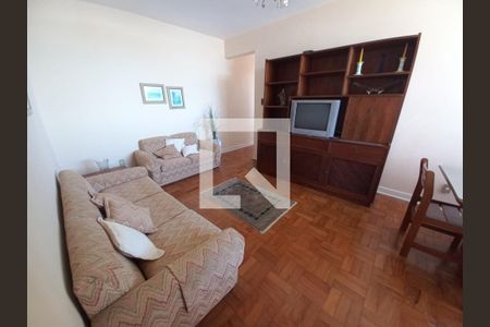 Sala de apartamento para alugar com 2 quartos, 85m² em Itararé, Santos