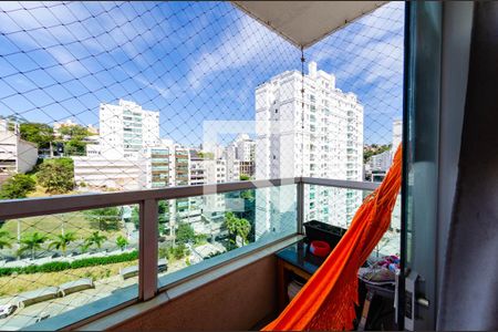 Varanda de apartamento à venda com 2 quartos, 64m² em Buritis, Belo Horizonte