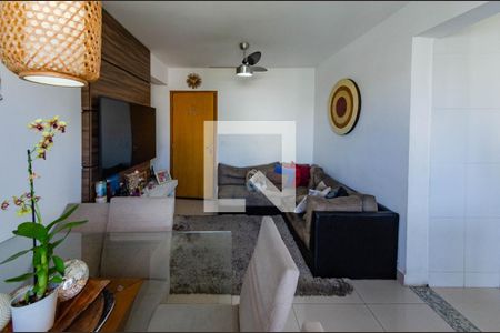 Sala de apartamento à venda com 2 quartos, 64m² em Buritis, Belo Horizonte