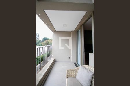 Studio à venda com 31m², 1 quarto e sem vagaVaranda