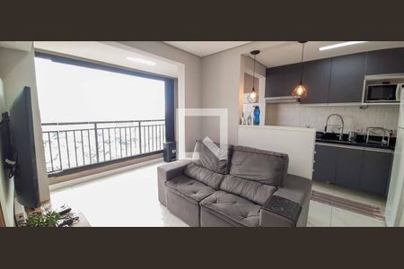 Sala de apartamento à venda com 2 quartos, 48m² em Padroeira, Osasco