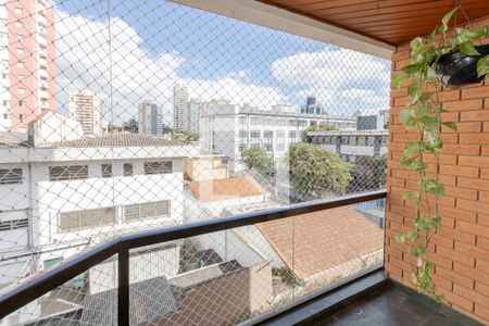 Varanda da Sala de apartamento à venda com 3 quartos, 104m² em Chácara Santo Antônio (zona Sul), São Paulo