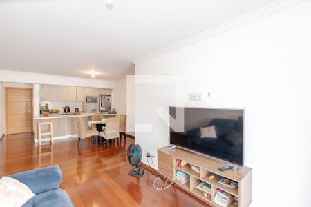 Sala de apartamento para alugar com 3 quartos, 104m² em Chácara Santo Antônio (zona Sul), São Paulo