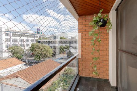 Varanda da Sala de apartamento para alugar com 3 quartos, 104m² em Chácara Santo Antônio (zona Sul), São Paulo