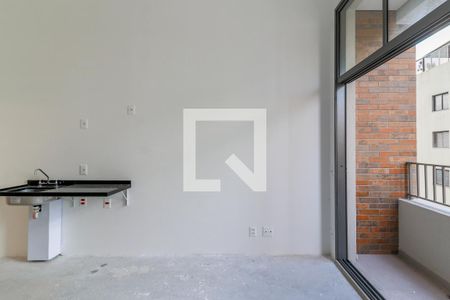 Sala/Quarto de kitnet/studio à venda com 1 quarto, 24m² em Jardim das Acacias, São Paulo
