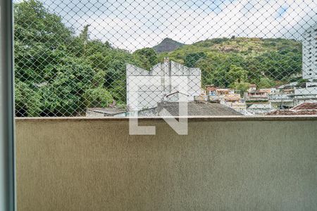 Sala Varanda de apartamento à venda com 2 quartos, 81m² em Tijuca, Rio de Janeiro