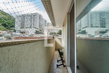 Sala Varanda  de apartamento à venda com 2 quartos, 81m² em Tijuca, Rio de Janeiro