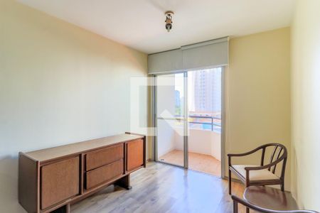 Sala de apartamento à venda com 1 quarto, 51m² em Brooklin Novo, São Paulo