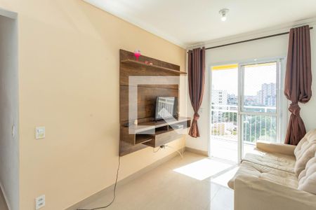 Sala  de apartamento à venda com 2 quartos, 50m² em Centro, Diadema