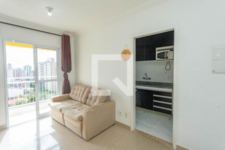 Sala  de apartamento à venda com 2 quartos, 50m² em Centro, Diadema