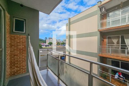 Varanda  de apartamento para alugar com 2 quartos, 144m² em Loteamento João Batista Julião, Guarujá