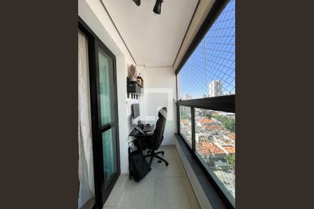 Varanda da Sala de apartamento à venda com 2 quartos, 67m² em Vila Clementino, São Paulo