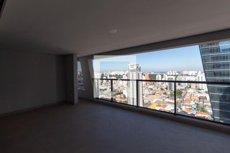 Varanda Sala  de apartamento à venda com 3 quartos, 196m² em Vila Cordeiro, São Paulo