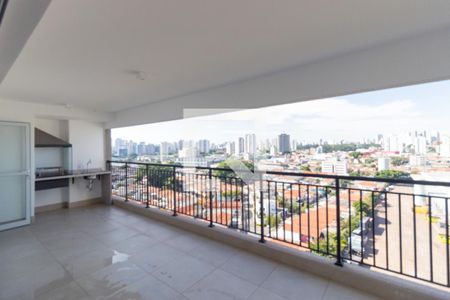 Varanda Gourmet de apartamento à venda com 3 quartos, 136m² em Jardim Dom Bosco, São Paulo