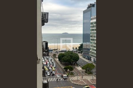Varanda - vista de apartamento à venda com 3 quartos, 135m² em Copacabana, Rio de Janeiro