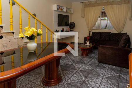 Sala de casa de condomínio para alugar com 5 quartos, 294m² em Taquara, Rio de Janeiro