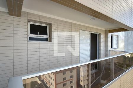 Sacada de apartamento para alugar com 3 quartos, 104m² em Canto do Forte, Praia Grande