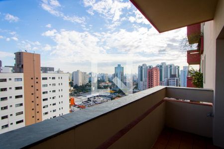 Varanda da sala de apartamento à venda com 3 quartos, 160m² em Centro, Santo André