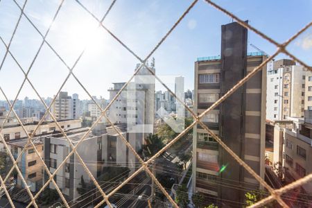Vista da Sala de apartamento à venda com 4 quartos, 140m² em São Jorge, Belo Horizonte