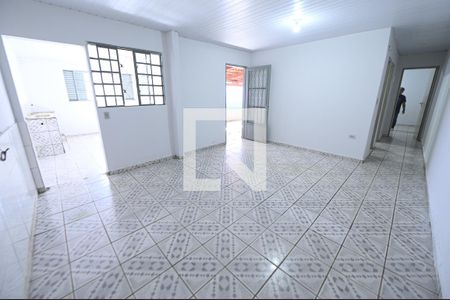 Sala de casa para alugar com 2 quartos, 80m² em Jardim Maria Inês, Aparecida de Goiânia