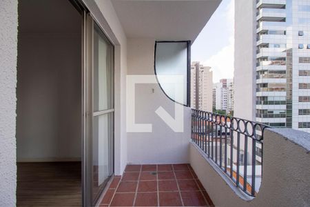 Varanda da Sala de apartamento à venda com 2 quartos, 69m² em Vila Olímpia, São Paulo
