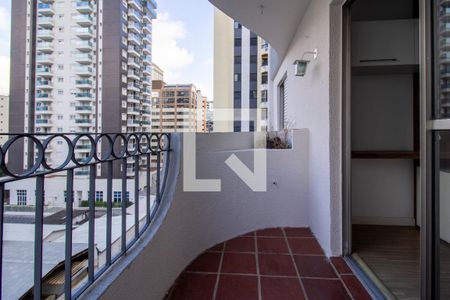 Varanda da Sala de apartamento à venda com 2 quartos, 69m² em Vila Olímpia, São Paulo