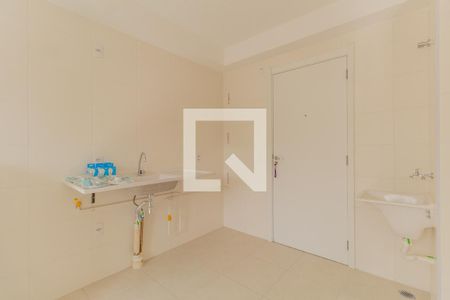 Apartamento para alugar com 35m², 2 quartos e sem vaga Apartamento para alugar com 35m², 2 quartos e sem vagaCozinha e Área de Serviço Integrada