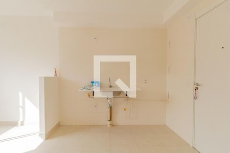 Apartamento para alugar com 35m², 2 quartos e sem vaga Apartamento para alugar com 35m², 2 quartos e sem vagaCozinha e Área de Serviço Integrada