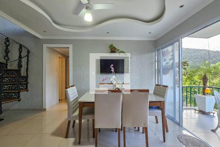 Sala 2 de apartamento para alugar com 3 quartos, 220m² em Loteamento Joao Batista Juliao, Guarujá