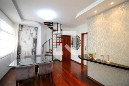 Sala de apartamento para alugar com 3 quartos, 189m² em Cruzeiro, Belo Horizonte