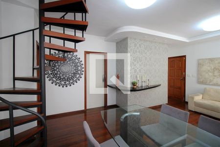 Sala de apartamento à venda com 3 quartos, 189m² em Cruzeiro, Belo Horizonte
