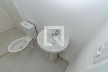 Detalhe Banheiro  de kitnet/studio à venda com 1 quarto, 35m² em Botafogo, Campinas