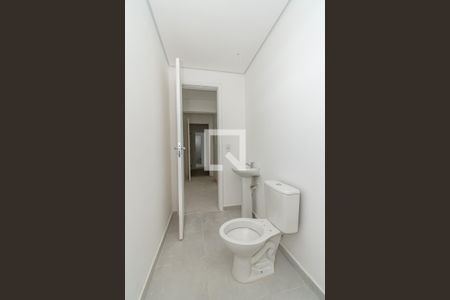Banheiro de kitnet/studio à venda com 1 quarto, 36m² em Botafogo, Campinas