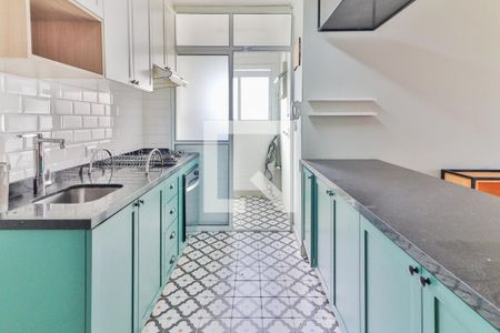 Apartamento à venda com 70m², 2 quartos e 2 vagas Apartamento à venda com 70m², 2 quartos e 2 vagasCozinha e Área de Serviço