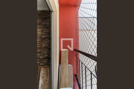 Varanda da Sala de apartamento para alugar com 2 quartos, 47m² em Vila Carmosina, São Paulo