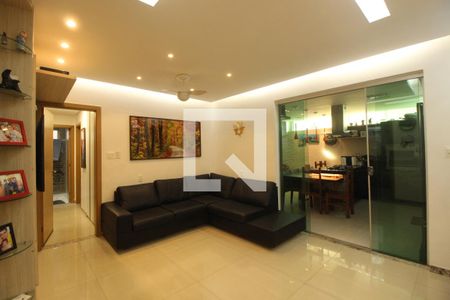 Sala de apartamento à venda com 3 quartos, 152m² em Castelo, Belo Horizonte
