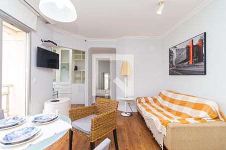 Sala de apartamento para alugar com 1 quarto, 45m² em Consolação, São Paulo