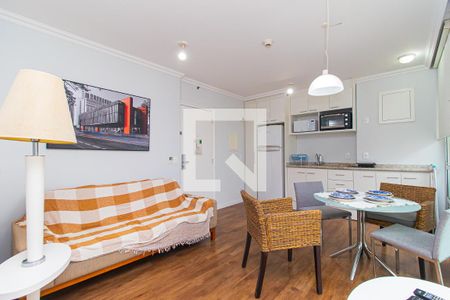 Sala de apartamento para alugar com 1 quarto, 45m² em Consolação, São Paulo