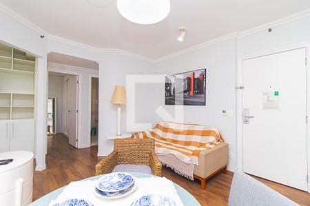 Sala de apartamento para alugar com 1 quarto, 45m² em Consolação, São Paulo