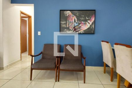 Sala de apartamento para alugar com 2 quartos, 99m² em Aviação, Praia Grande