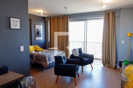 sala de apartamento à venda com 1 quarto, 43m² em Vila Yara, Osasco