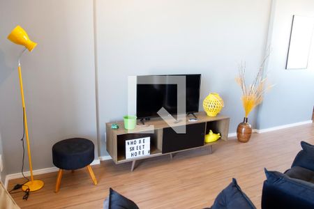 sala de apartamento à venda com 1 quarto, 43m² em Vila Yara, Osasco