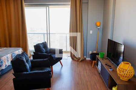 sala de apartamento à venda com 1 quarto, 43m² em Vila Yara, Osasco