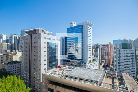 Vista da Varanda da Sala de apartamento para alugar com 2 quartos, 58m² em Bela Vista, São Paulo