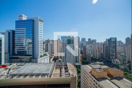 Vista da Varanda da Sala de apartamento para alugar com 2 quartos, 58m² em Bela Vista, São Paulo