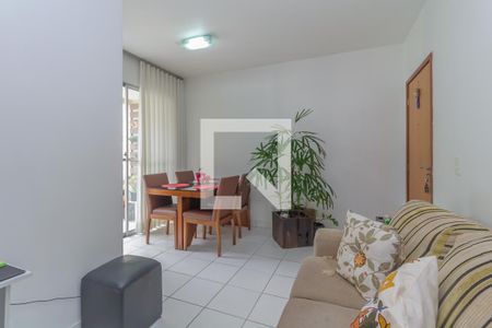 Sala de apartamento à venda com 2 quartos, 55m² em Horto Florestal, Belo Horizonte